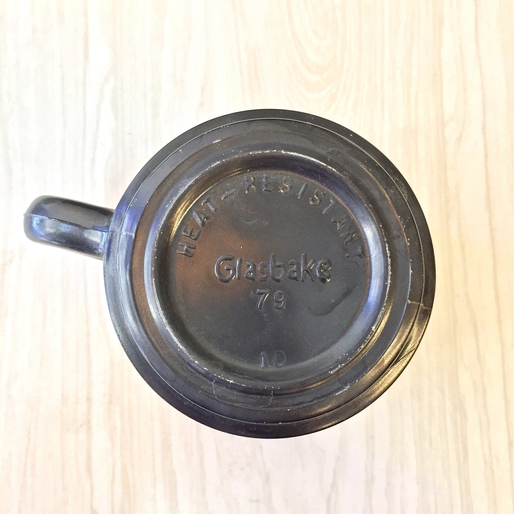 Vintage Zodiac Mug, Zodiac Signs, Astrology, Leo Mug, Lion, Glasbake Mug, Black Mug, Coffee, Tea, Retro, Vintage Kitchen, Glassware, Ceramic