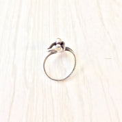 Vintage Silver Ring, Vintage Jewelry, Sterling Silver, Two Lovers, Abstract Jewelry, Dance, Hug, Two People, Gift for Mom, Mother's Day Gift