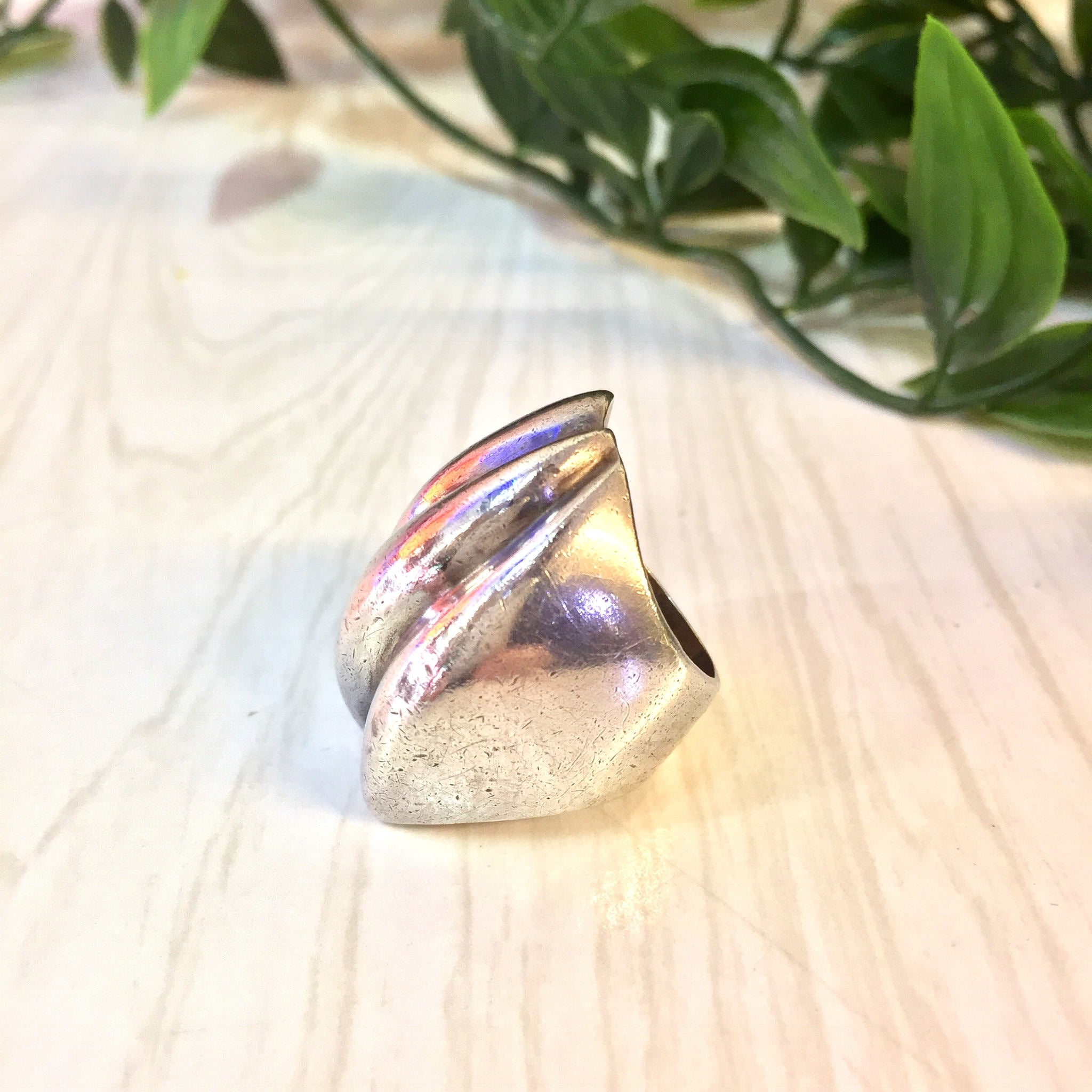 Vintage Silver Ring | Sterling Silver Ring | Vintage Jewelry | Statement Jewelry | Modern Style | Modern | Simple Ring | boho style,