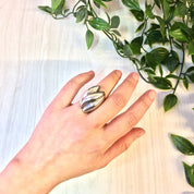 Vintage Silver Ring | Sterling Silver Ring | Vintage Jewelry | Statement Jewelry | Modern Style | Modern | Simple Ring | boho style,