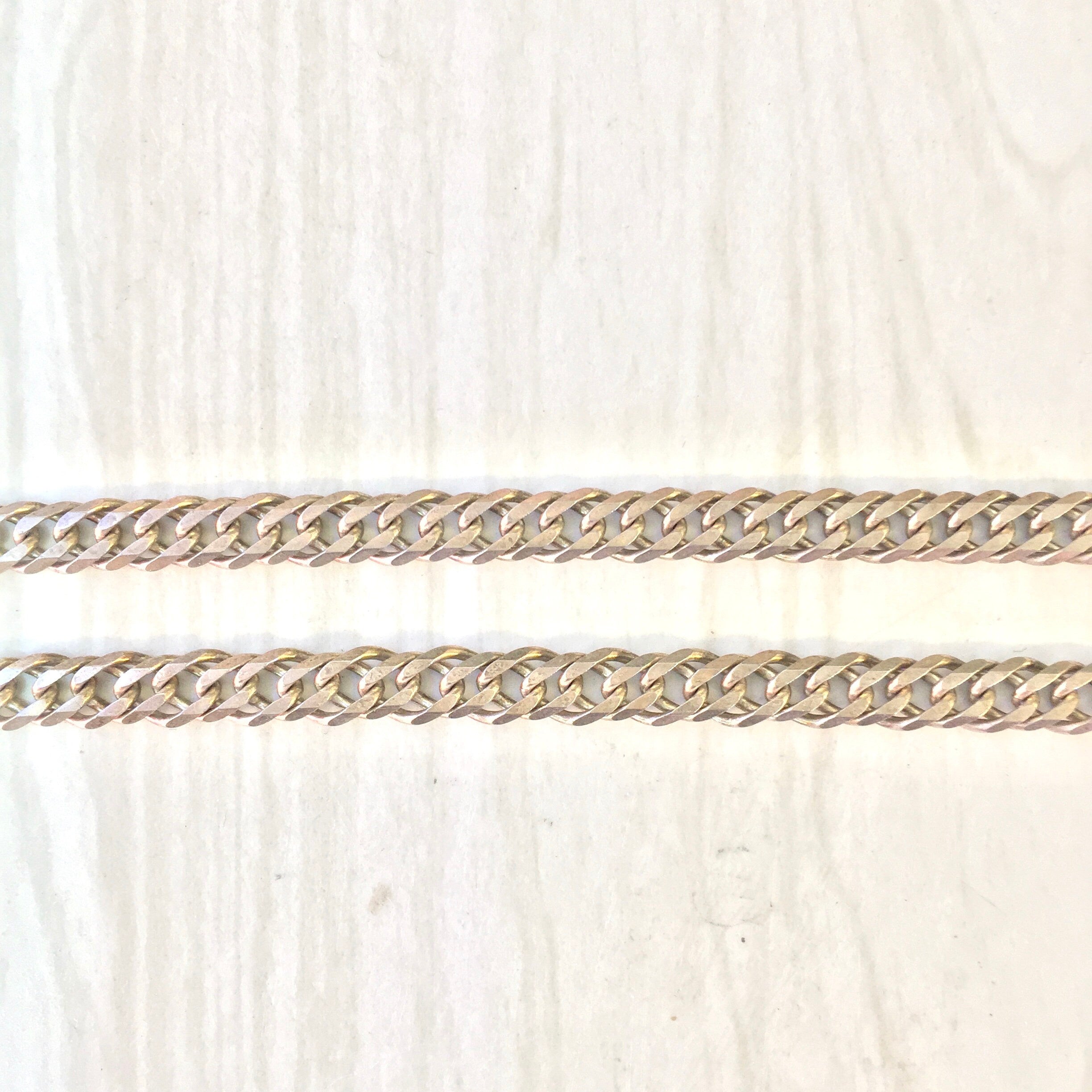 Vintage Silver Chain, Sterling Silver, Vintage Jewelry, Made in Italy, Chain Link, Sturdy Chain, Chain, Necklace, Vintage Necklace, 925
