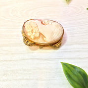 Vintage Cameo Brooch | Cameo Jewelry | Vintage Jewelry | Gold Filled | 10 Karat | Yellow Gold | Brooch | Pin | Cameo | Gold | Valentines Day