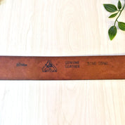 Vintage Leather Belt | Leegin Leather | Leegin Belt | Brown Leather belt | Brass Buckle | Mushroom Belt | Hippie | Bohemian | Tooled Belt |