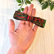 Vintage Bowtie, Vintage Menswear, Colorful Bowtie, Black, Pink, Green, Clip on Bowtie, Handmade Bowtie, Gift for Dad, Fathers Day gift, Suit