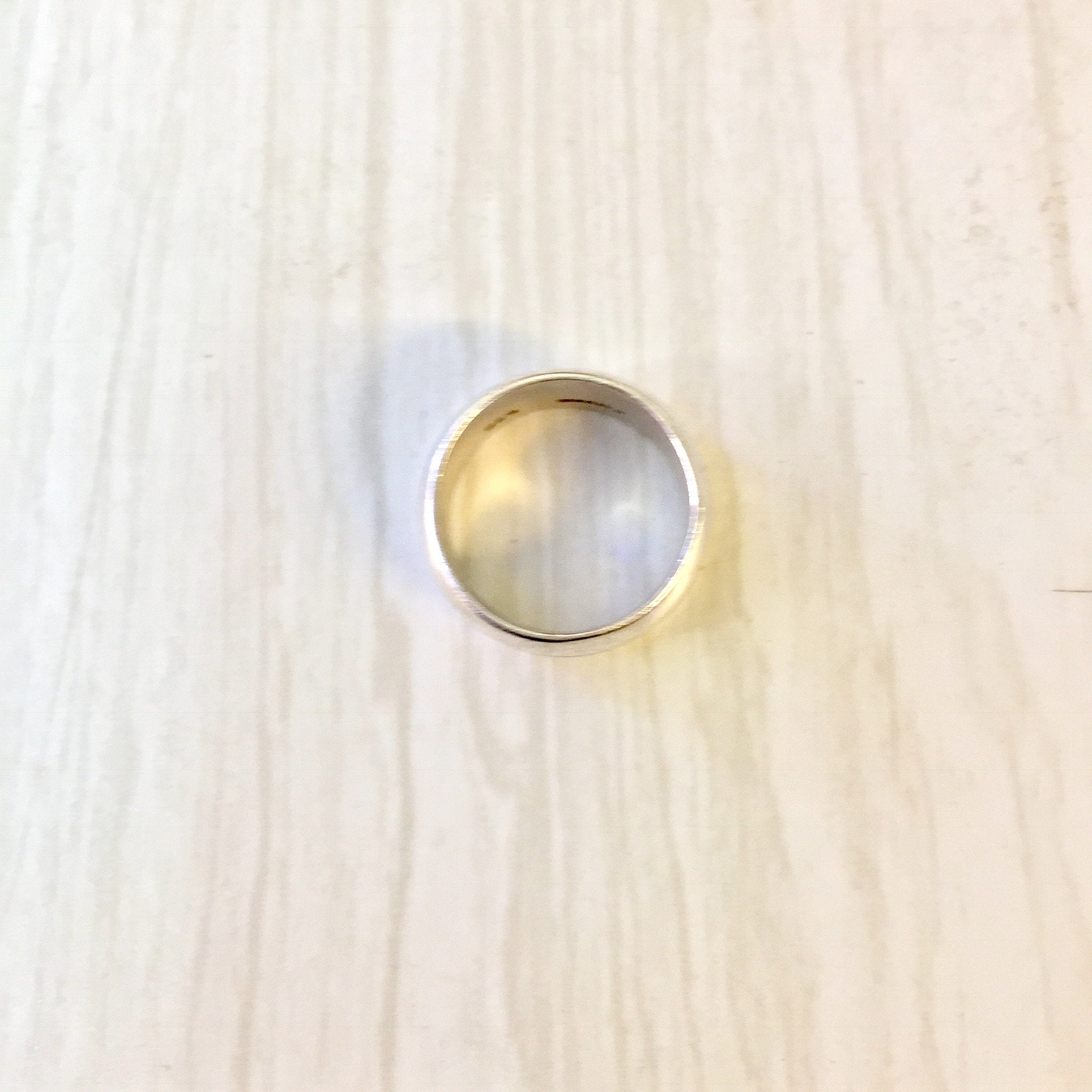 Vintage Silver Ring, Sterling Silver, Vintage Jewelry, Wedding Band, Wedding For Him, Grooms Ring, Gift for Dad, 925, Simple Band Ring