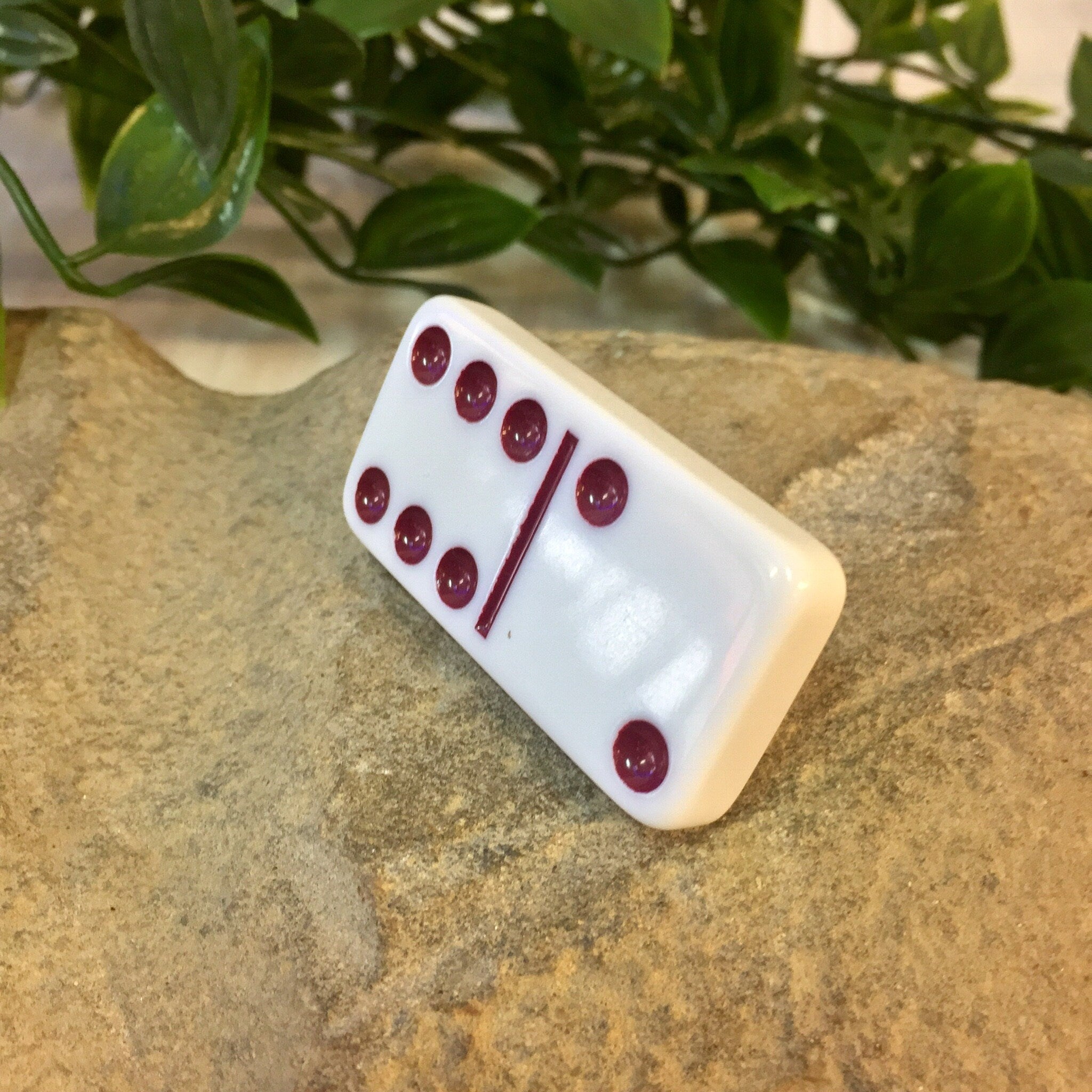 Vintage Ring, Domino Ring, Dominos, Game Ring, Domino Tile, Costume Jewelry, Statement Ring, Plastic Ring, Adjustable Ring, Game Tile, Ring