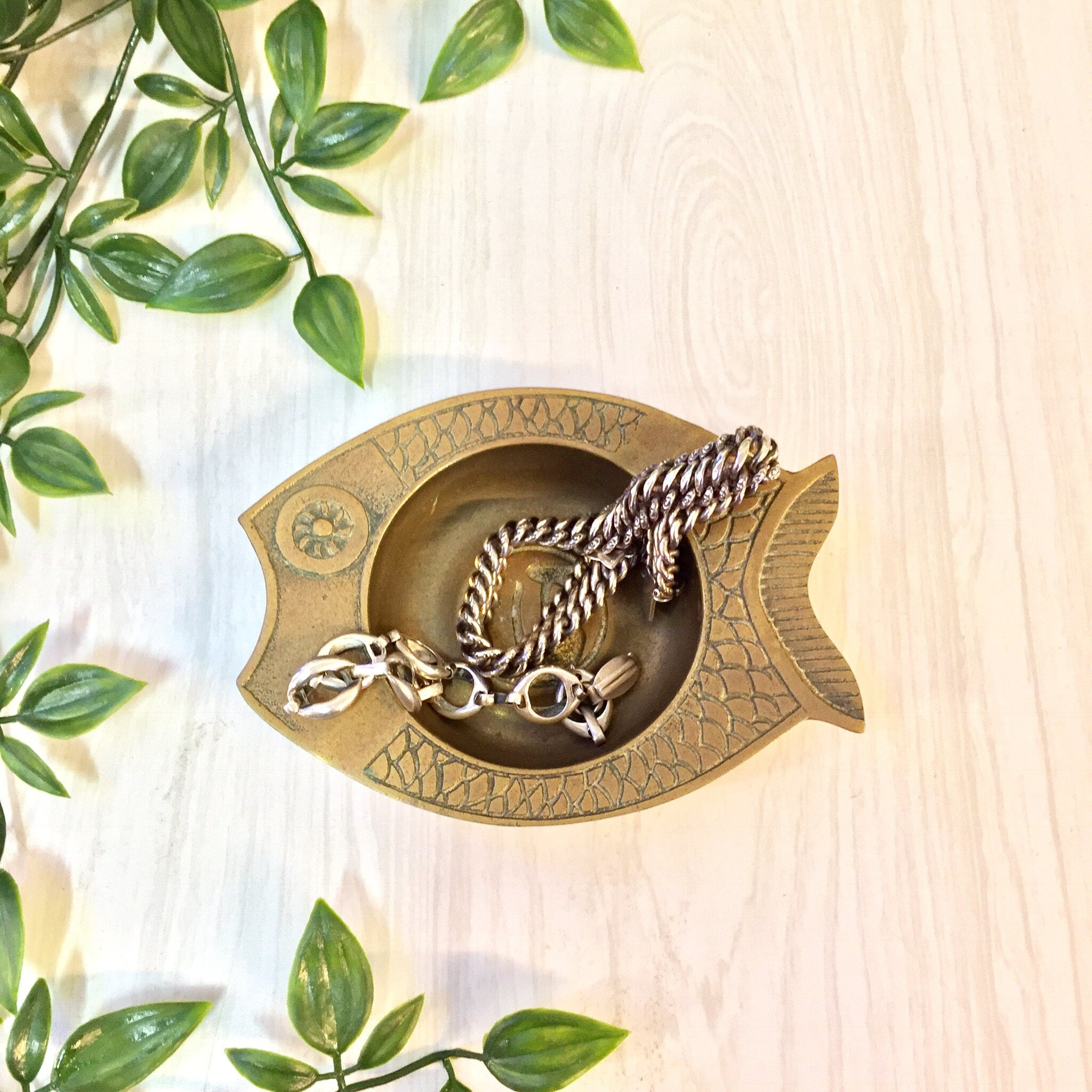 Brass Ashtray | Vintage Brass | Vintage Home Decor | Fish Ashtray | Catch All Dish | Brass Home Decor | Ring Dish | Valentines Day | Fish