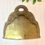 Antique Crumb Dustpan, Butlers Dustpan, Art Nouveau Style, Crumb Dustpan, Ornate Dustpan, Brush, Copper, Brass, Antique Dustpan, Crumb Brush