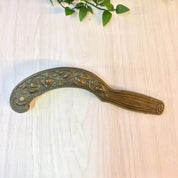 Antique Crumb Dustpan, Butlers Dustpan, Art Nouveau Style, Crumb Dustpan, Ornate Dustpan, Brush, Copper, Brass, Antique Dustpan, Crumb Brush