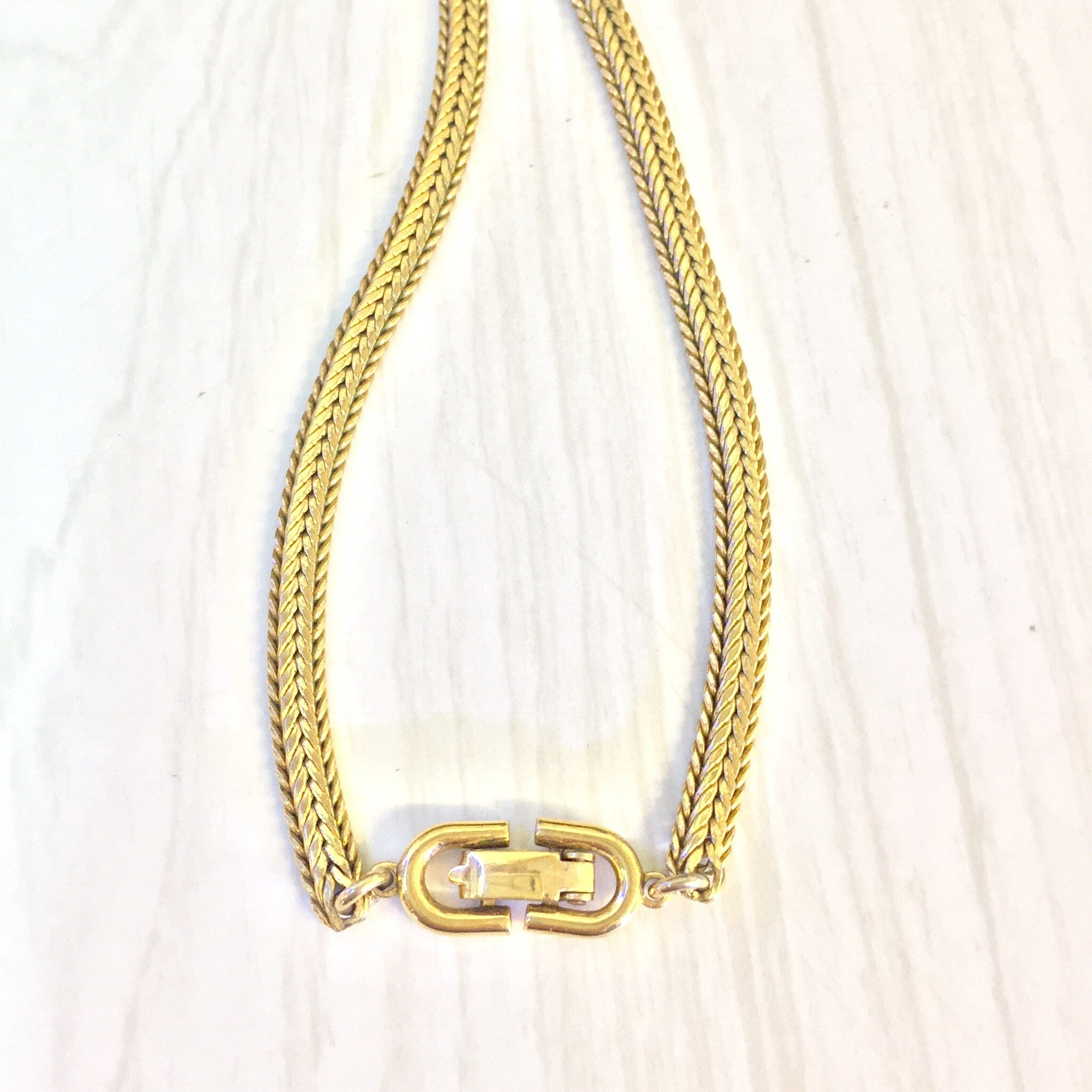 Vintage Necklace | Gold Tone | Vintage Jewelry | Bolo Tie Necklace | Tassel Necklace | Bolo Tie | Statement Jewelry | Valentines day | Gift