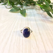 Blue Lapis Ring | Vintage Ring | Vintage Jewelry | Sterling Silver | Silver Ring | Blue Stone | Blue Lapis | Lapis Jewelry | Sterling Ring