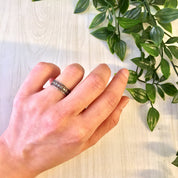 Vintage Silver Ring | Floral Ring | Cut Out Ring | Vintage Jewelry | Filagree | Diamond Shape | Engagement Jewelry | Wedding Band | Gift