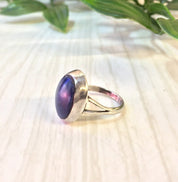 Blue Lapis Ring | Vintage Ring | Vintage Jewelry | Sterling Silver | Silver Ring | Blue Stone | Blue Lapis | Lapis Jewelry | Sterling Ring