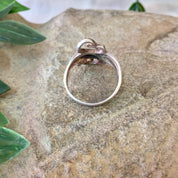 Vintage Silver Ring, Swirl Design Ring, Sterling Silver, Vintage Jewelry, Statement Ring, 925, Gift for Mom, Mother's Day Gift,