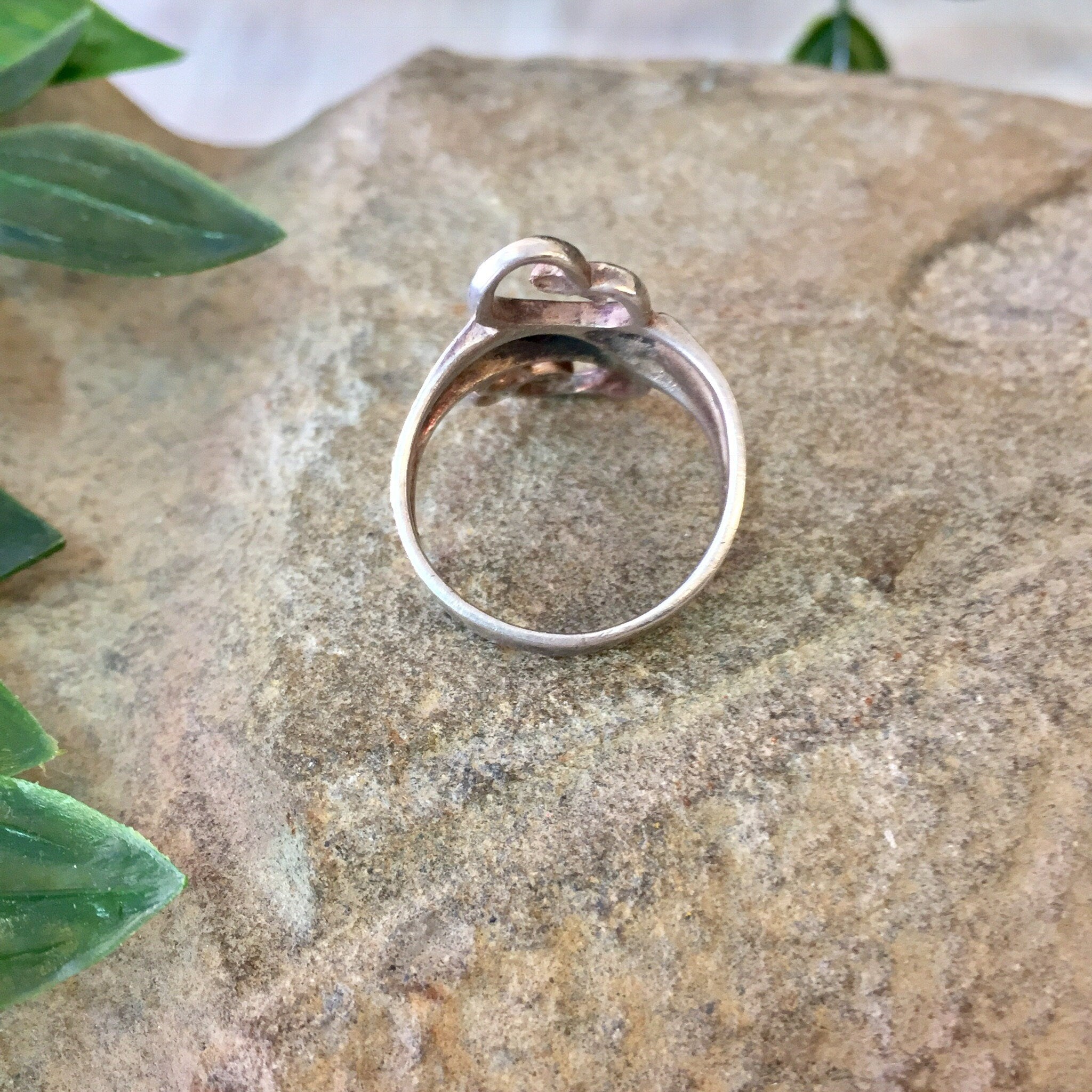 Vintage Silver Ring, Swirl Design Ring, Sterling Silver, Vintage Jewelry, Statement Ring, 925, Gift for Mom, Mother's Day Gift,