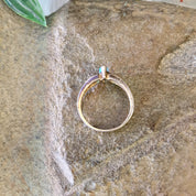 Vintage Silver Ring, Opal Ring, Vintage Jewelry, Sterling Silver, Opal Jewelry, Inlayed Opal Stones, Large Ring, Men's Ring, Thumb Ring