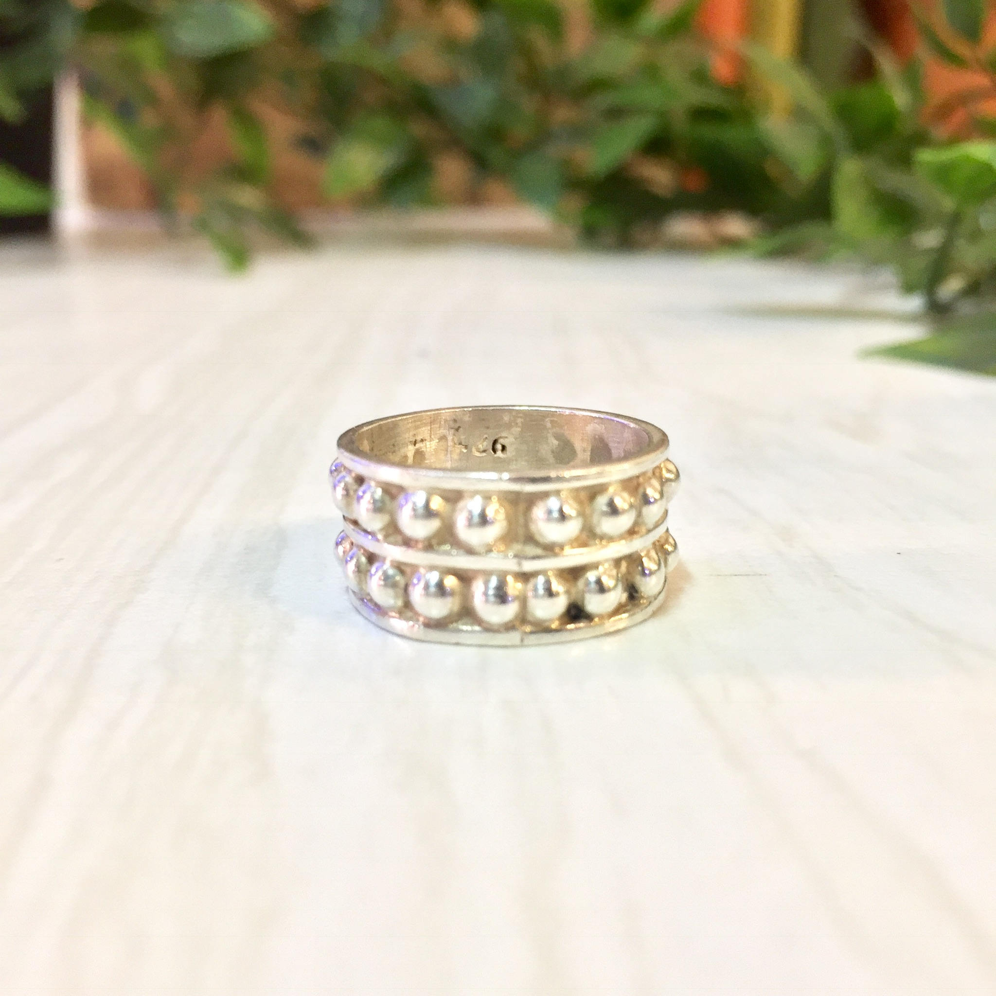Vintage Silver Ring | Vintage Jewelry | Sterling Silver | Mexican Jewelry | 925 | Ring | Vintage Silver | Stacked Ring | Ball Ring | Gift