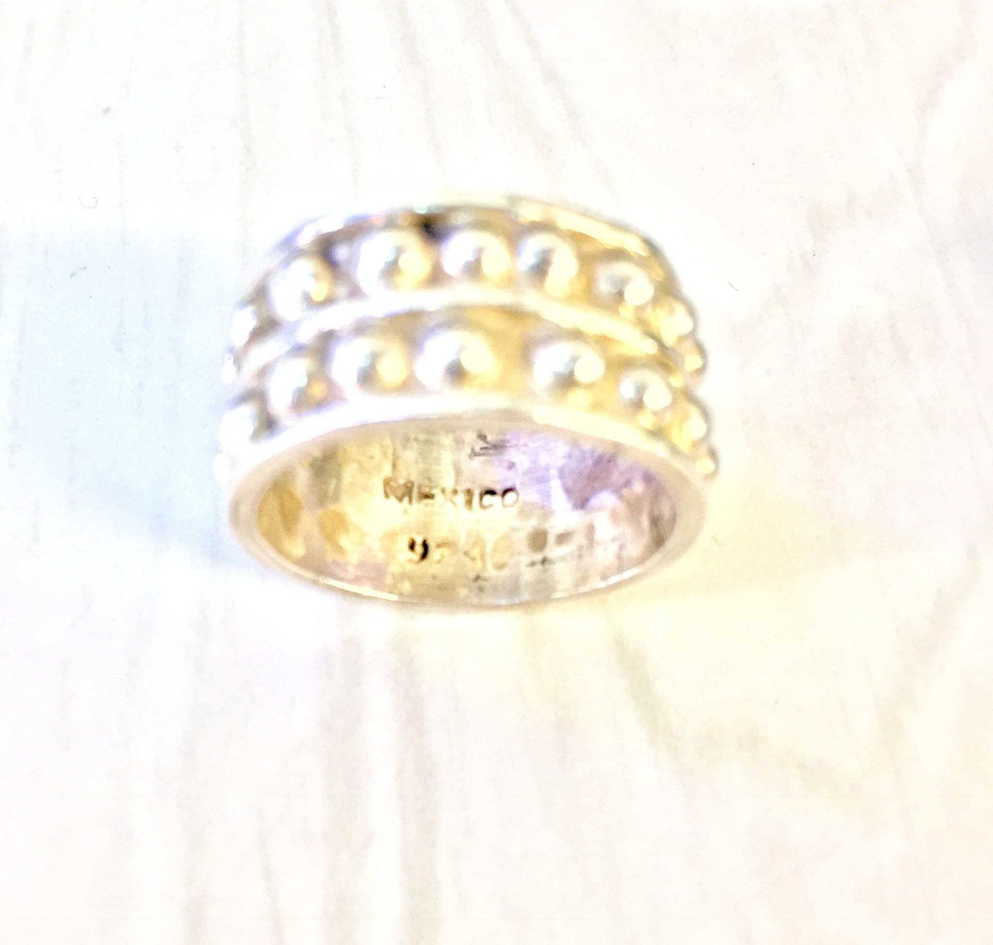 Vintage Silver Ring | Vintage Jewelry | Sterling Silver | Mexican Jewelry | 925 | Ring | Vintage Silver | Stacked Ring | Ball Ring | Gift