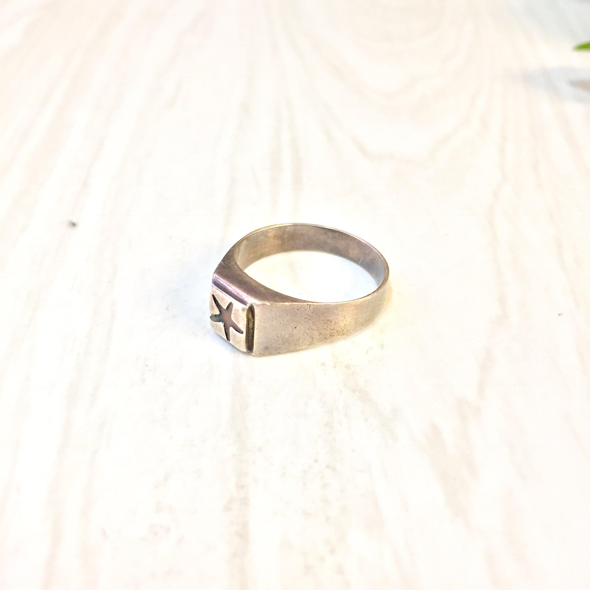Vintage Silver Ring | Star Ring | Star | Vintage Jewelry | Star Jewelry | Sterling Silver | Vintage Ring | Small Ring | Gift Idea | Silver