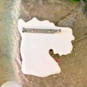 Vintage Bakelite Brooch, Scottie Bakelite Pin, Scottish Terrier Pin, Bakelite Jewelry, Vintage Jewelry, Carved Bakelite Pin, Vintage Brooch