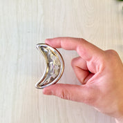 Vintage Silver Brooch, Sterling Silver, Vintage Jewelry, Moon Brooch, Crescent Moon, Moon and Stars, Vintage Pin, Moon Jewelry, Stars, Space