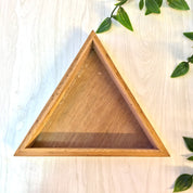 Vintage Wooden Box | Vintage Home Decor | Trinket Box | Handmade Box | Inlaid Wood Work | Triangle | Wood Box | Catch All Box | Mosaic |Gift