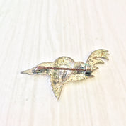 Vintage Silver Brooch, Vintage Jewelry, Bird Brooch, Sterling Silver, Small Pin, Bird Jewelry, Silver Brooch, Vintage Brooch, Gift for Mom