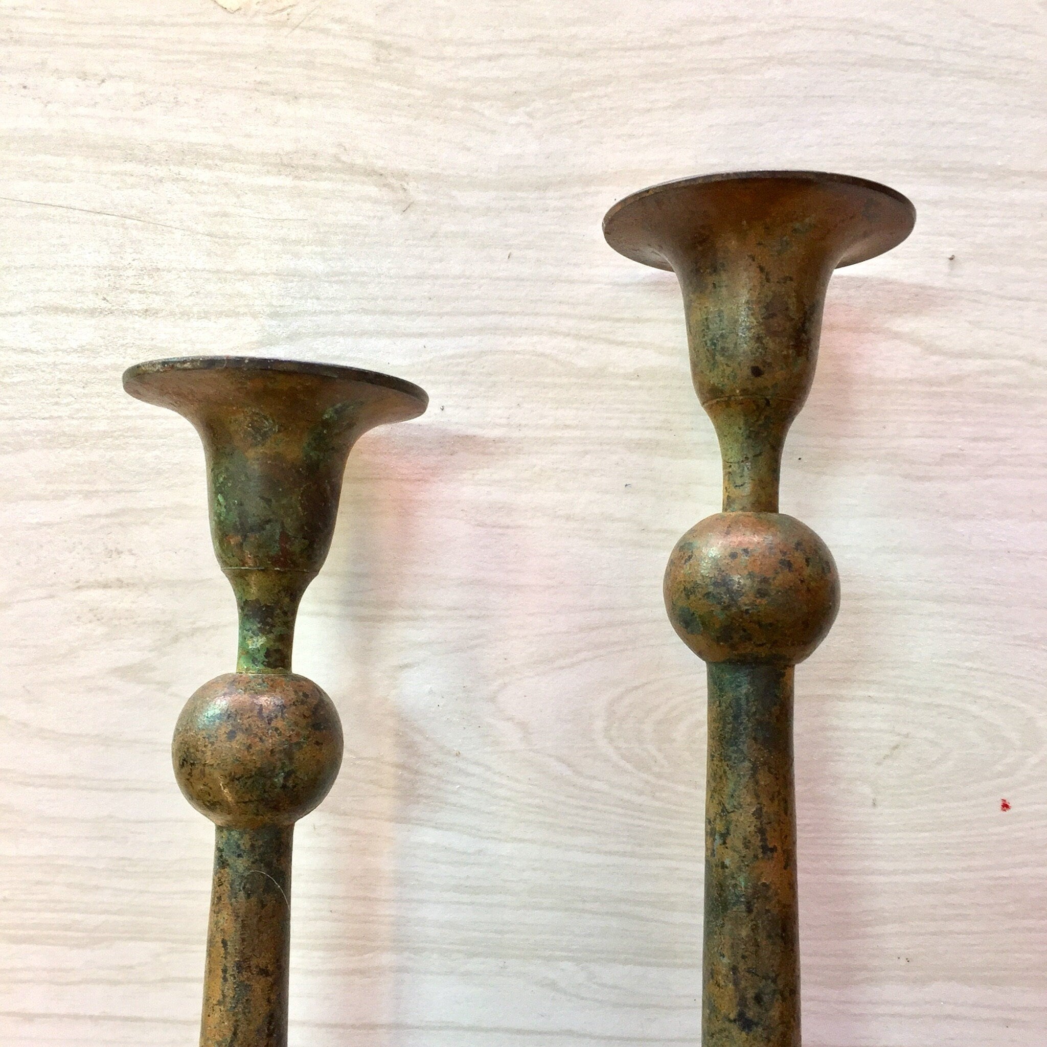 Vintage Candle Holders, Brass Candle Holder, Candlesticks, Candlestick Holders, Vintage Home Decor, Vintage Patina, Centerpiece,Gift for Mom