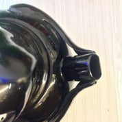 Vintage Teapot, Black Cat Teapot, Metal Teapot, Vintage Home Decor, Kitty Cat, Black Cat, Retro Home Decor, Kitchen Decor, Tea Kettle
