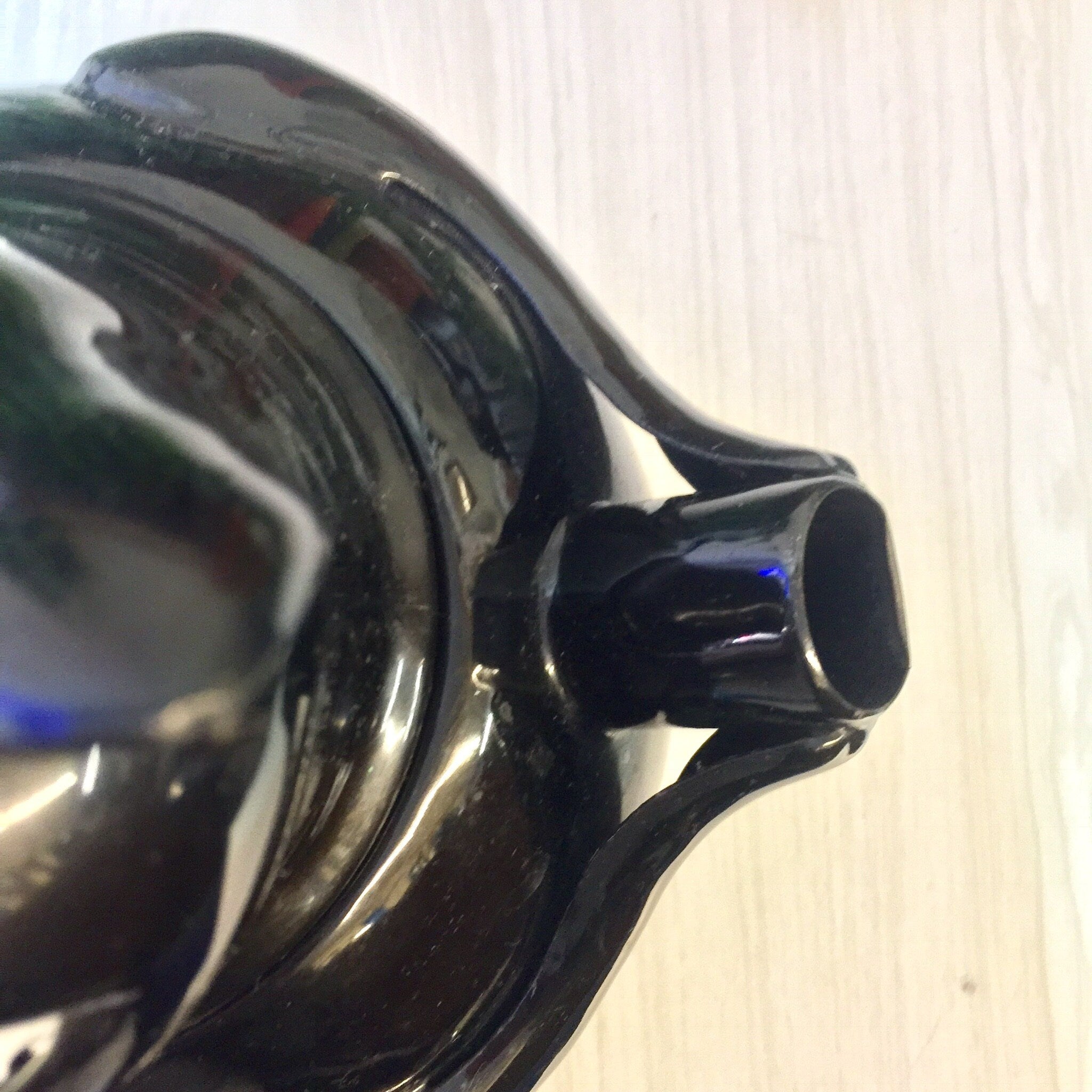 Vintage Teapot, Black Cat Teapot, Metal Teapot, Vintage Home Decor, Kitty Cat, Black Cat, Retro Home Decor, Kitchen Decor, Tea Kettle