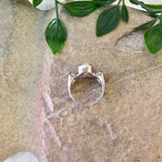 Vintage Silver Ring, Vintage Jewelry, Sterling Silver, Statement Ring, Engagement Ring, Wedding Jewelry, Cocktail Ring, Diamond Jewelry, 925