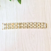 Vintage Bracelet, Gold Bracelet, Gold Toned Bracelet, Vintage Jewlery, Chunky Bracelet, Chain Bracelet, Link Bracelet, Gift for Mom
