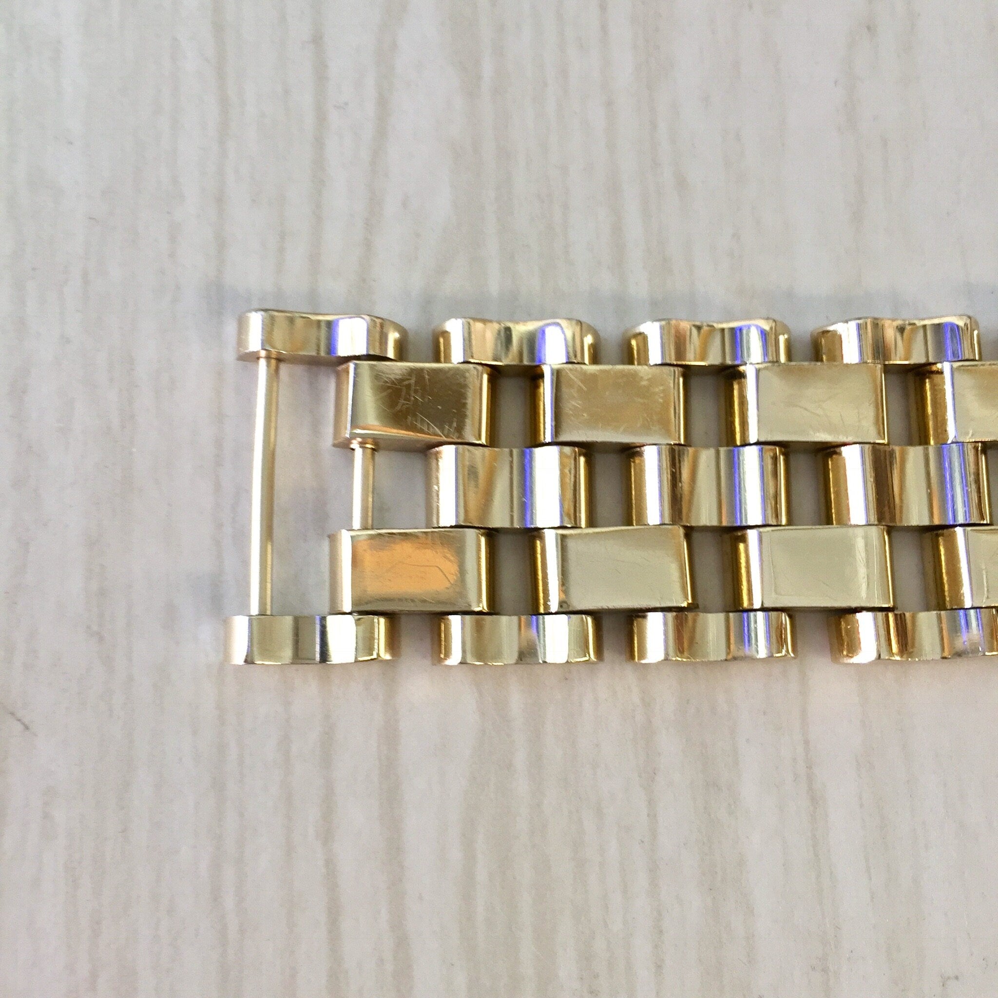 Vintage Bracelet, Gold Bracelet, Gold Toned Bracelet, Vintage Jewlery, Chunky Bracelet, Chain Bracelet, Link Bracelet, Gift for Mom