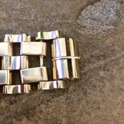 Vintage Bracelet, Gold Bracelet, Gold Toned Bracelet, Vintage Jewlery, Chunky Bracelet, Chain Bracelet, Link Bracelet, Gift for Mom