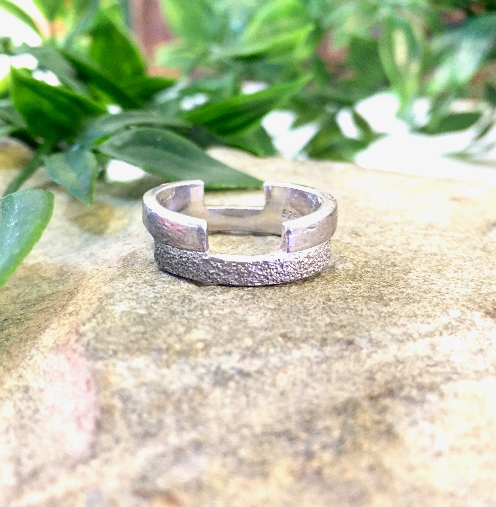 Vintage Silver Ring, Vintage Jewelry, Textured Jewelry, Sterling Silver, 925, Wedding Band, Engagement Ring, Simple Jewelry, Elegant