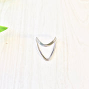 Vintage Silver Ring, Vintage Jewlery, Sterling Silver, Abstract Jewelry, Midi Ring, Simple, Minimal, 925, Mother's Day Gift, Funky Jewelry