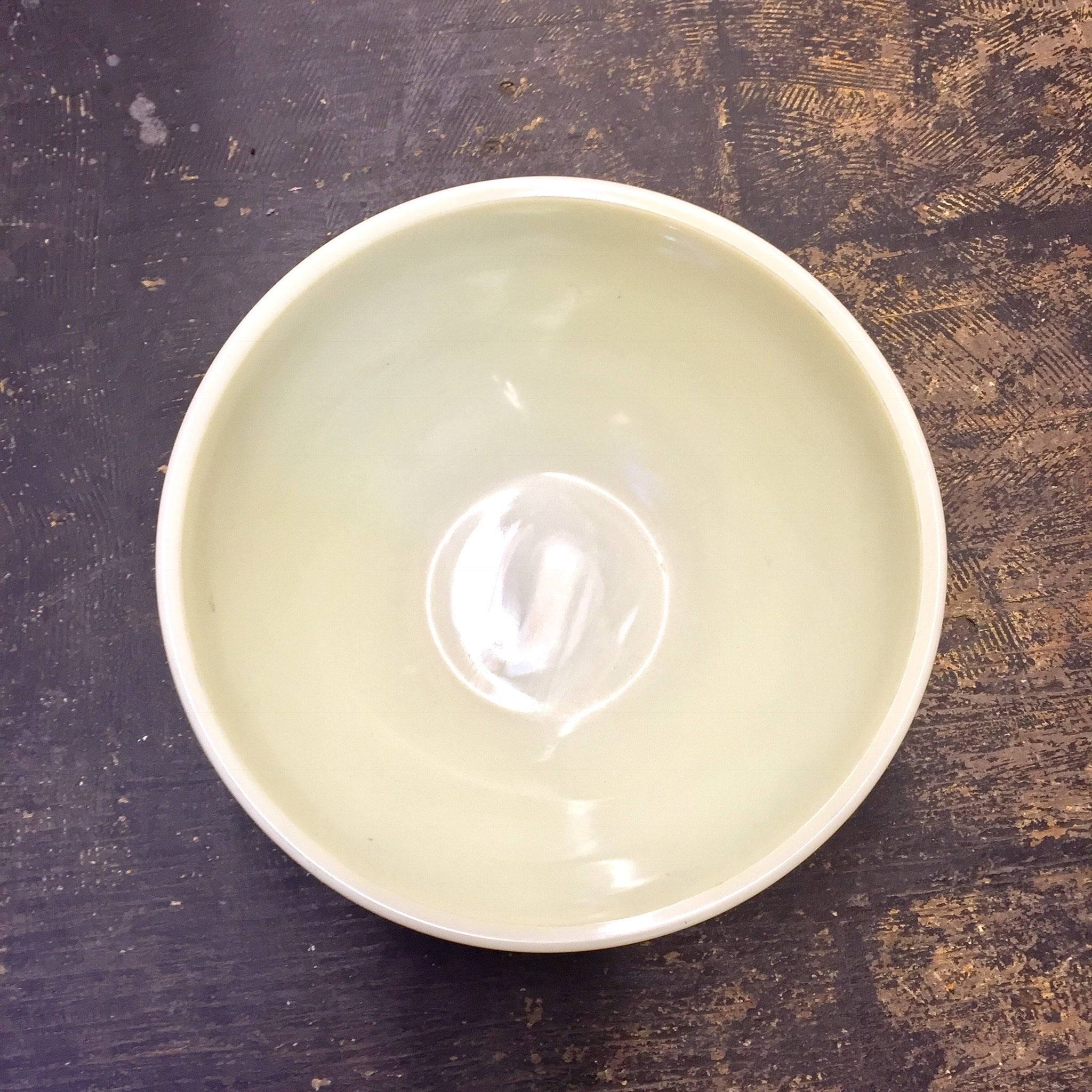 Mckee Tom and Jerry Punch Bowl, Vintage Home Decor, Custard, Tom and Jerry, Vintage Ceramic, Egg Nog, Holiday Party, Light Yellow, Bowl