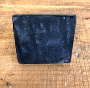 Black Carved Pyramid, Obsidian Pyramid, Lava Rock Pyramid, Carved Pyramid, Black Pyramid, Small Pyramid, Aztec, Egyptian, Vintage Home Decor