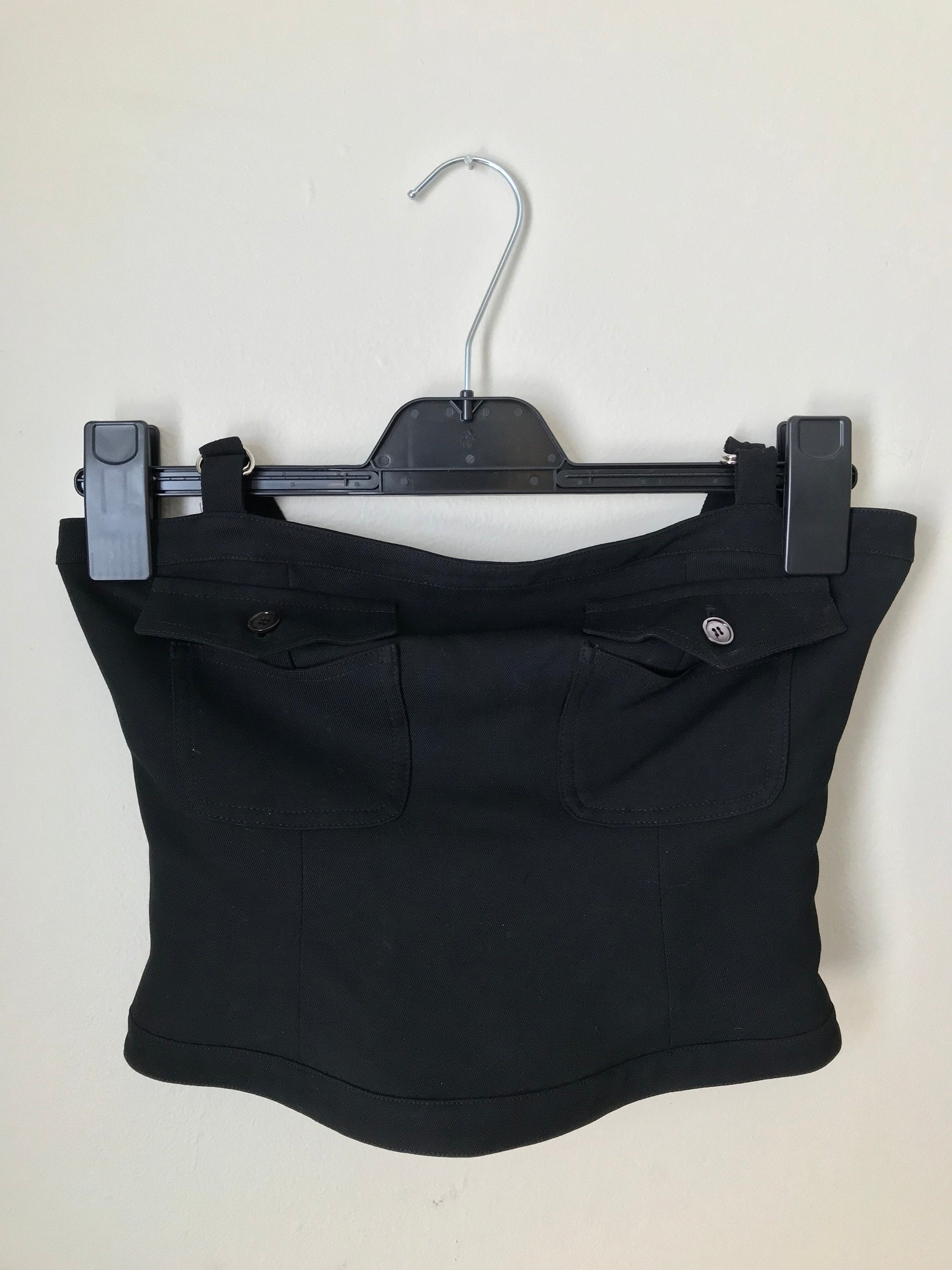 Vintage Moschino Cropped Halter Top