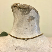 Vintage Necklace, Gold Toned Necklace, Monet Necklace, Chain Necklace, Chain Link, Cuban Link Necklace, Gold Jewelry, Vintage Jewelry, Chain