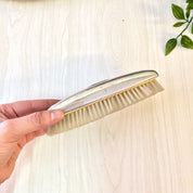 Vintage Clothes Brush, Suit Brush, Clothing Brush, Black and Chrome, Bristle Brush, Wardrobe Brush, Vintage, Grooming, Lint Brush, MCM