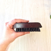 Vintage Clothes Brush, Suit Brush, Clothing Brush, Black and Chrome, Bristle Brush, Wardrobe Brush, Vintage, Grooming, Lint Brush, MCM
