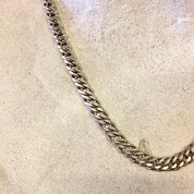 Vintage Silver Chain, Sterling Silver, Vintage Jewelry, Made in Italy, Chain Link, Sturdy Chain, Chain, Necklace, Vintage Necklace, 925