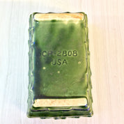 Vintage Green Planter, Cookson Pottery, Jardiniere Planter, Art Deco Planter, Green Pottery, Ceramic, Window Planter, Plant Holder, Flowers,