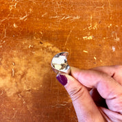 Vintage Silver Ring, Sterling Silver, Vintage Jewelry, Minimalist Ring, Abstract Jewelry, Statement Ring, Silver Jewelry, Bohemian Jewelry