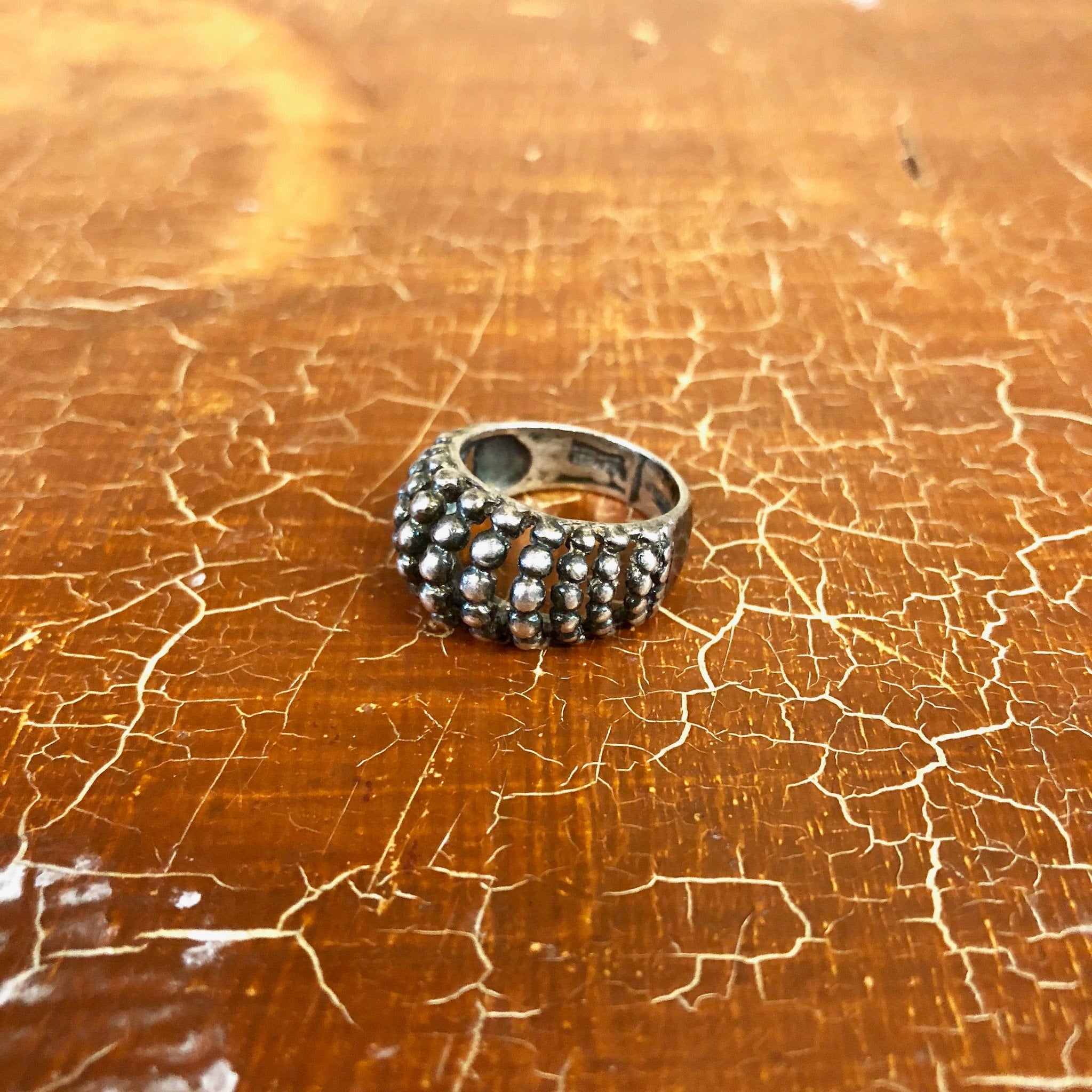 Vintage Silver Ring, Sterling Silver, Vintage Jewelry, Abstract Ring, Minimalist Jewelry, Cut Out Ring, Boho Style, Statement Jewelry