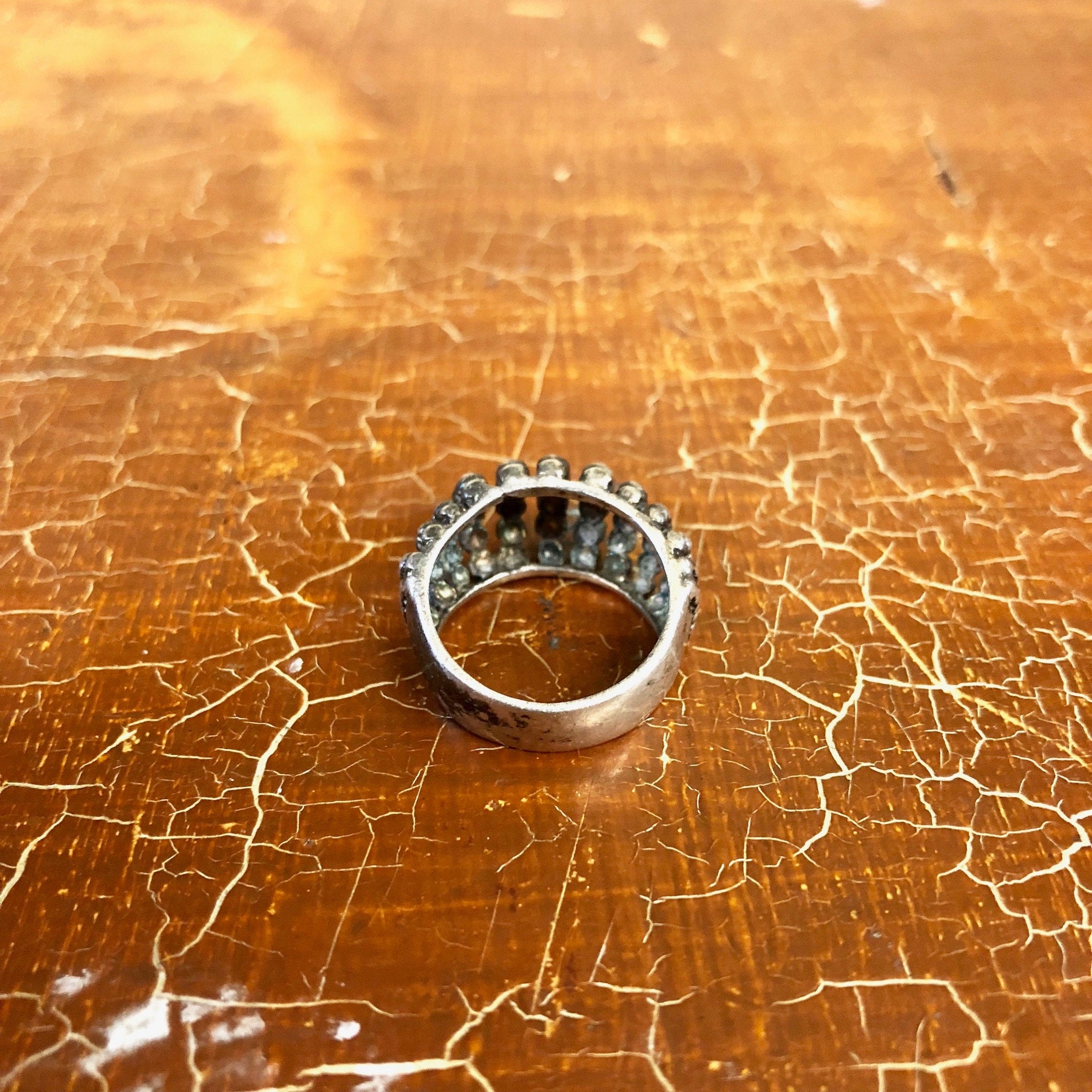 Vintage Silver Ring, Sterling Silver, Vintage Jewelry, Abstract Ring, Minimalist Jewelry, Cut Out Ring, Boho Style, Statement Jewelry