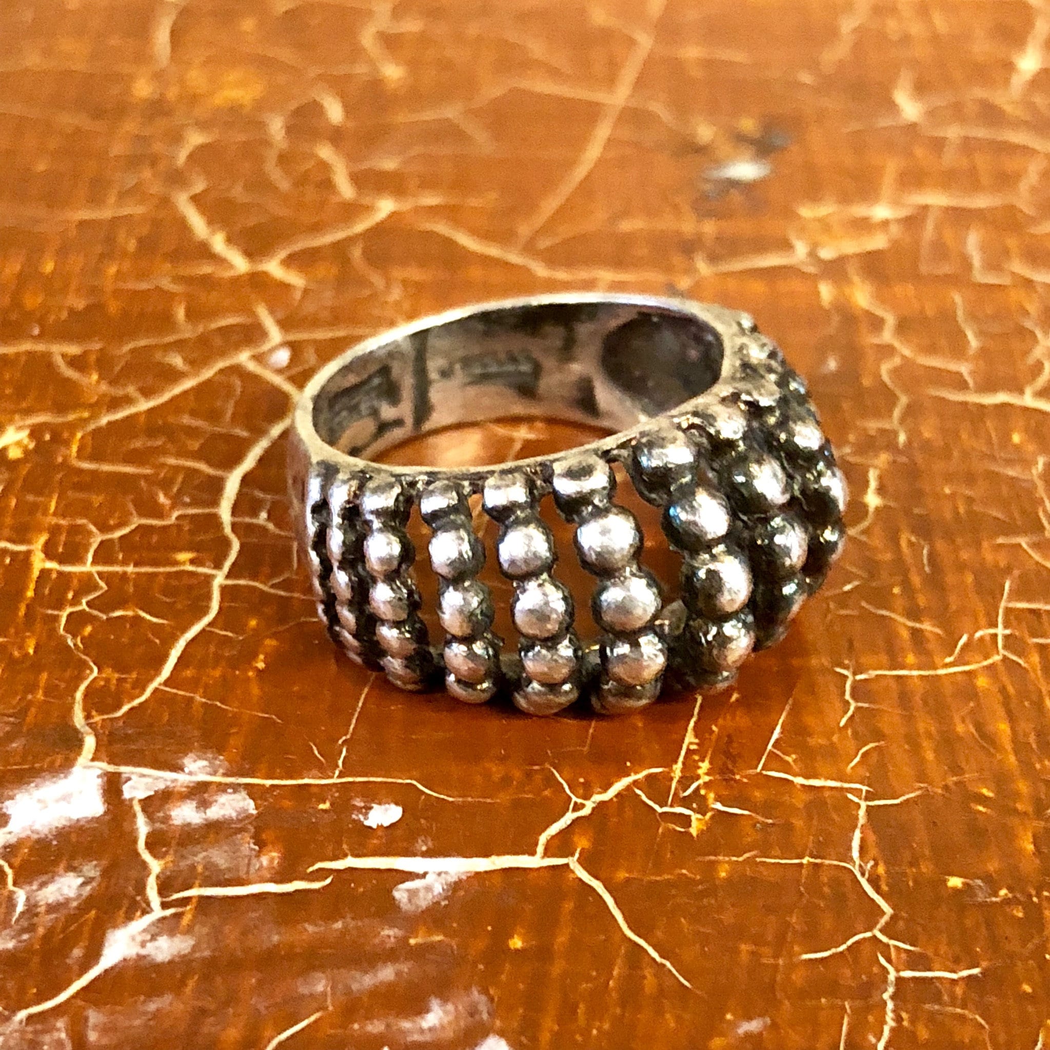 Vintage Silver Ring, Sterling Silver, Vintage Jewelry, Abstract Ring, Minimalist Jewelry, Cut Out Ring, Boho Style, Statement Jewelry