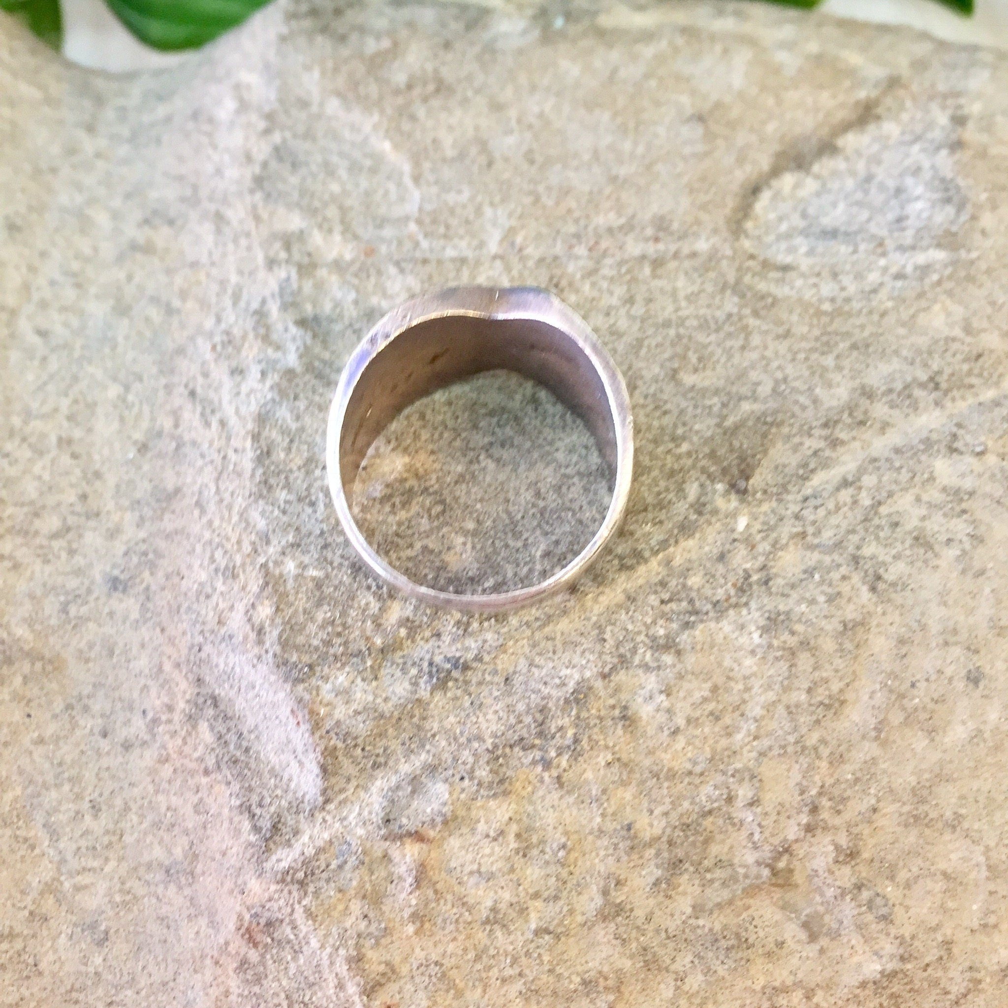 Vintage Silver Ring, Sterling Silver, Vintage Jewelry, Band Ring, Statement Jewelry, Wide Band Ring, X Design, Gift for Mom, Mothers Day