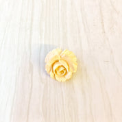 Vintage Rose Brooch, Small Rose Brooch, Vintage Jewelry, White Rose, Plastic Brooch, Vintage Pin, Flower Brooch, Rose, Flowers, Gift for Mom